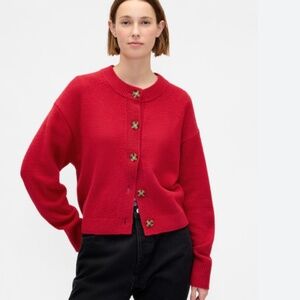 Gap Cardigan in Red SP